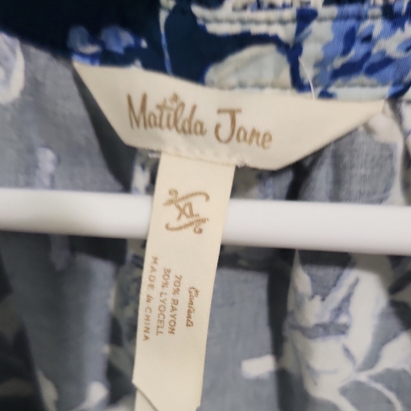 Matilda Jane Blue Floral Dress - Picture 2 of 2